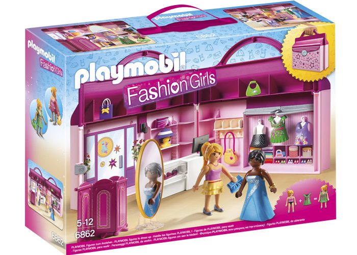 Artículo de Playmobil, Tienda de Moda Maletín