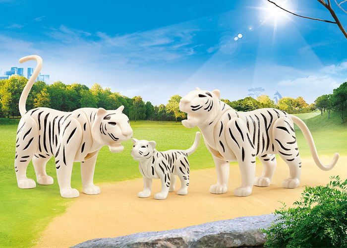 Artículo de Playmobil, Tigres Blancos