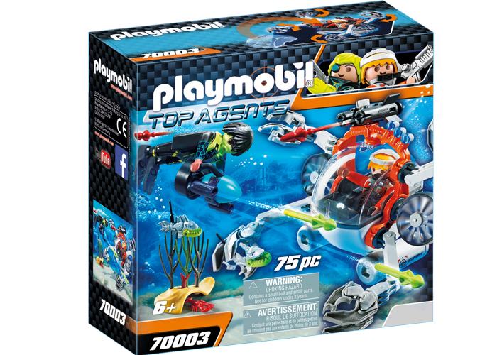 Artículo de Playmobil, Top Agent Robot Sumergible