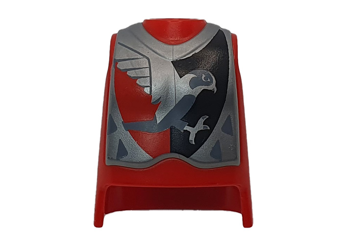 Artículo de Playmobil, Torso Medieval Aguila Rojo