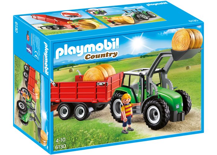 Artículo de Playmobil, Tractor con Remolque Trailer