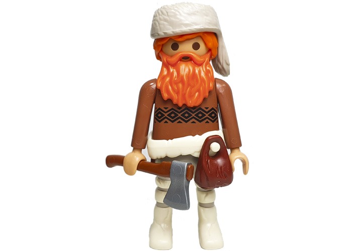 Artículo de Playmobil, Trampero barba roja