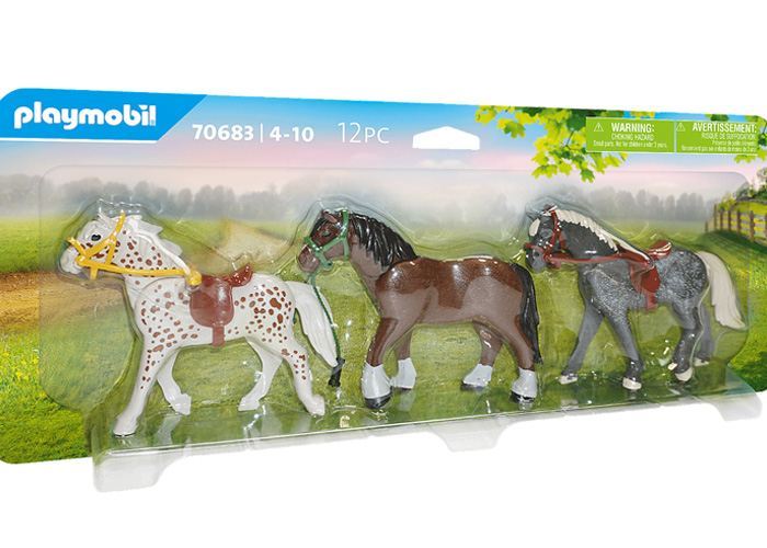 Artículo de Playmobil, Tres Caballos