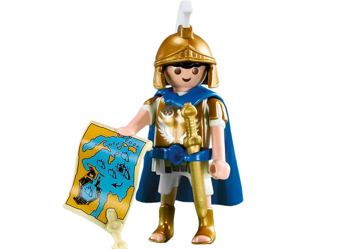 Artículo de Playmobil, Tribuno Romano Capa Azul