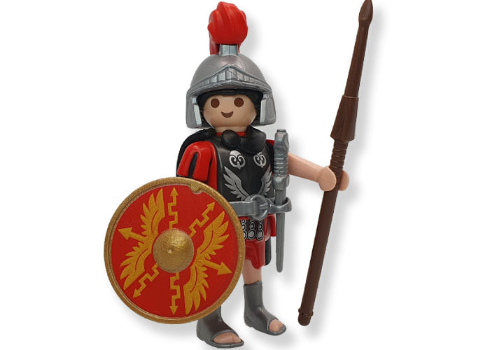 Artículo de Playmobil, Tribuno Romano capa negra