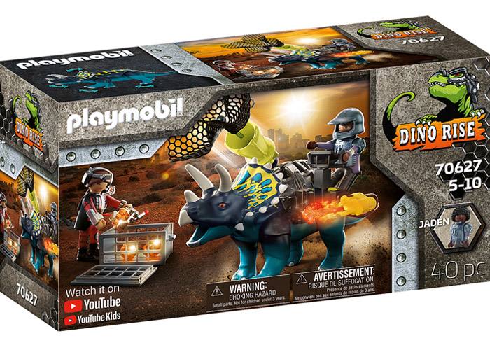 Artículo de Playmobil, Triceraptos: Disturbios por las piedras legendarias