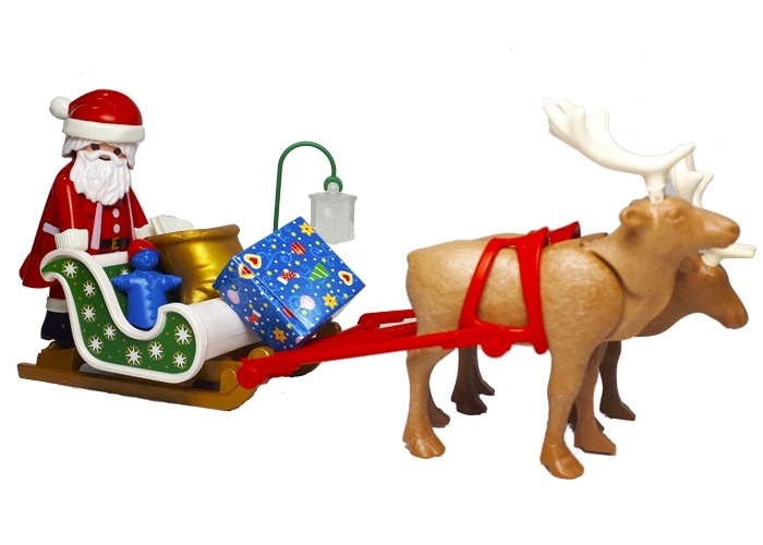 Artículo de Playmobil, Trineo Santa Claus
