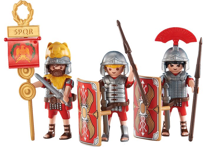 Artículo de Playmobil, Trío de mando romano