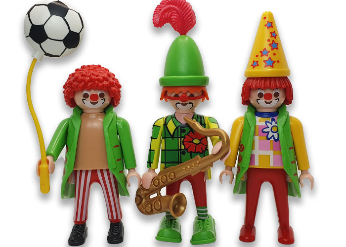 Artículo de Playmobil, Trio De Payasos Clown