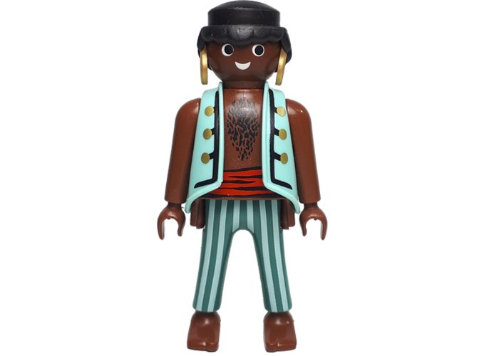 Artículo de Playmobil, Tripulante con pelos en pecho