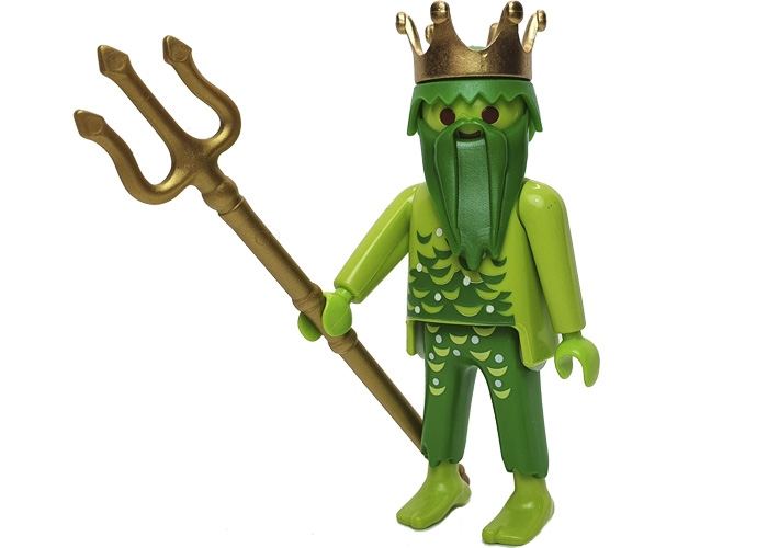 Artículo de Playmobil, Tritón Rey del mar