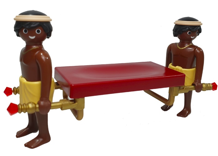 Artículo de Playmobil, Trono Egipcio con figuras