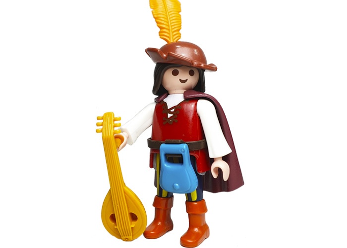 Artículo de Playmobil, Trovador Serie 19