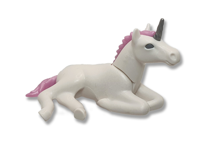 Artículo de Playmobil, Unicornio cría tumbado
