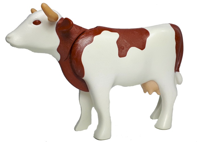 Artículo de Playmobil, Vaca Manchas marrones