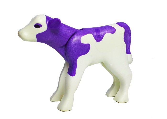 Artículo de Playmobil, Vaca ternero Milka