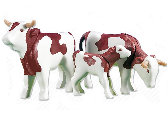 Artículo de Playmobil, Vacas y ternero