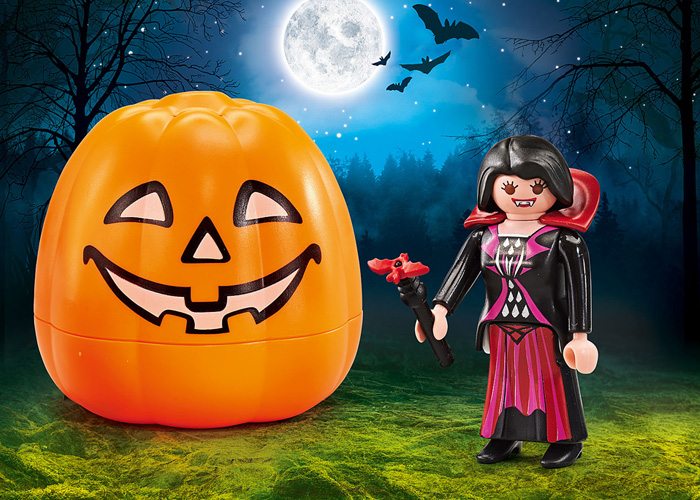 Artículo de Playmobil, Vampira Calabaza Halloween