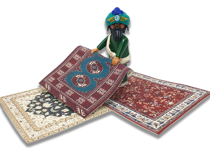 Artículo de Playmobil, Vendedor de Alfombras Belén