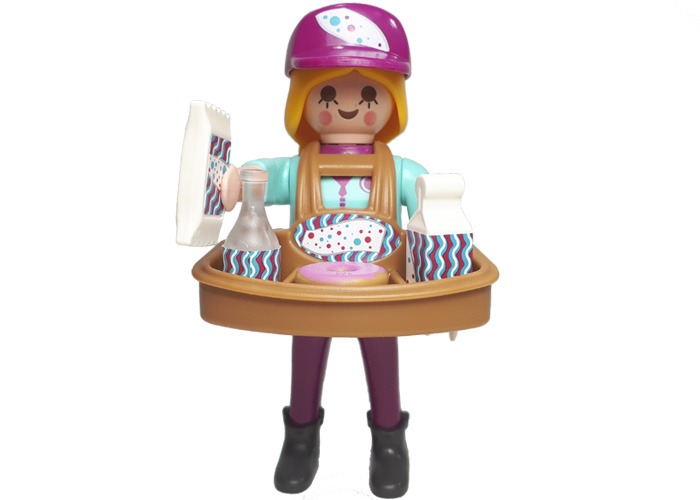 Artículo de Playmobil, Vendedora de Donuts