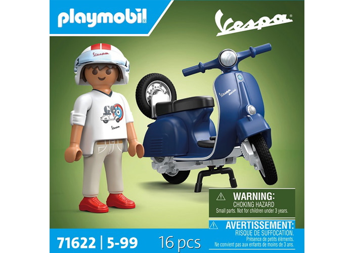 Artículo de Playmobil, Vespa 150 Sprint Veloce Azul