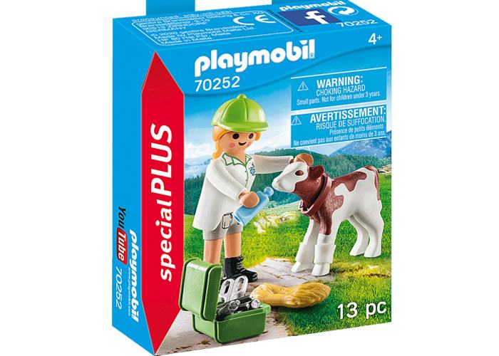 Artículo de Playmobil, Veterinaria con ternero
