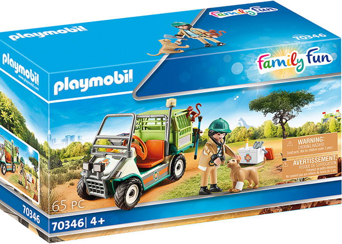 Artículo de Playmobil, Veterinario Zoo con vehículo