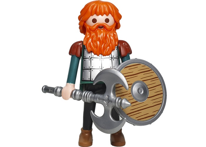 Artículo de Playmobil, Vikingo barba roja