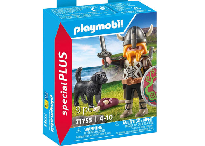 Artículo de Playmobil, Vikingo con perro