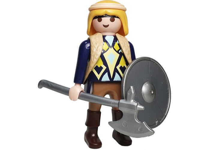 Artículo de Playmobil, Vikingo Rubio con hacha