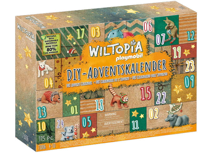 Artículo de Playmobil, Wiltopia - Calendario de Adviento