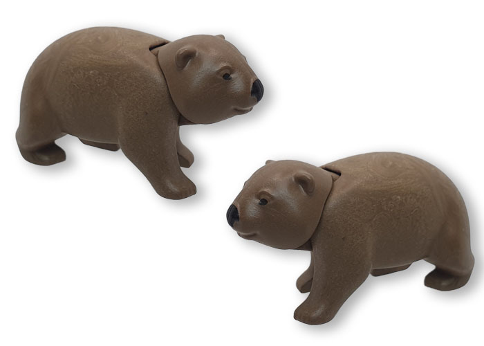 Artículo de Playmobil, Wombat (x2)