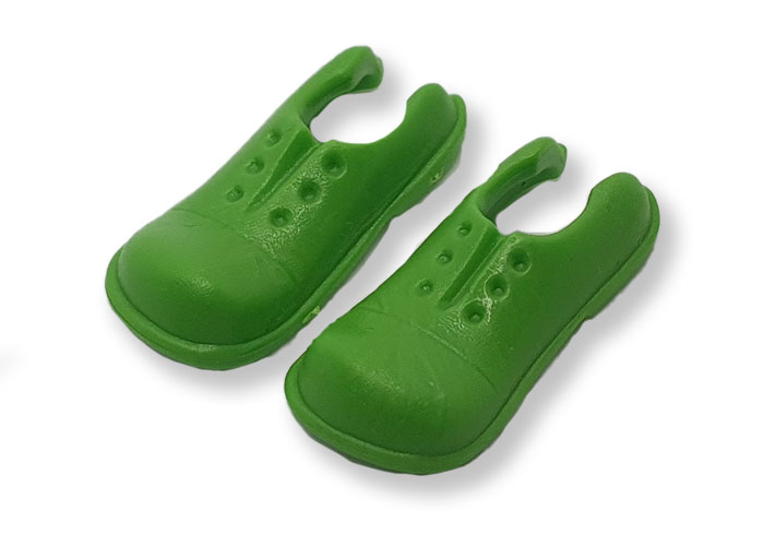 Artículo de Playmobil, Zapatos Payasos Verde Par