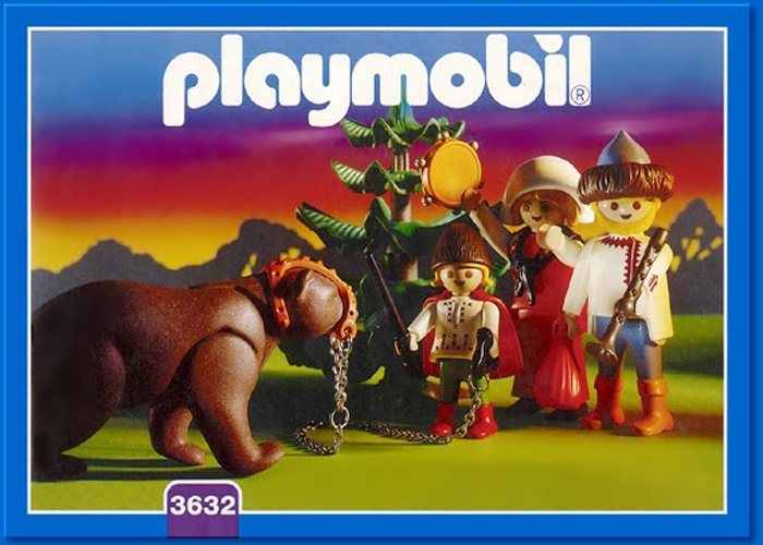 Artículo de Playmobil, Zingaros con oso