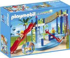 Artículo de Playmobil, zona de juegos acuática
