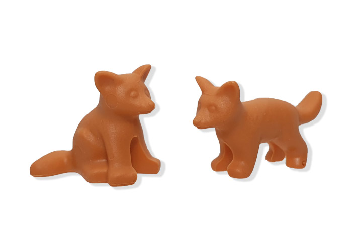 Artículo de Playmobil, Zorros Crías (x2)