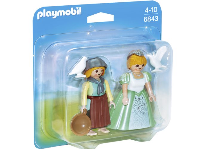 Playmobil Dúo Pack Princesa y granjera playmobil