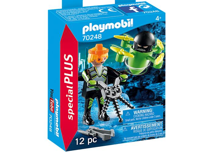 Playmobil 70248 Agente con Dron playmobil