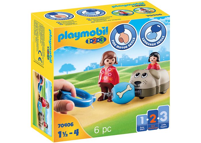 Playmobil 70406 Perro trenecito 1 2 3 playmobil