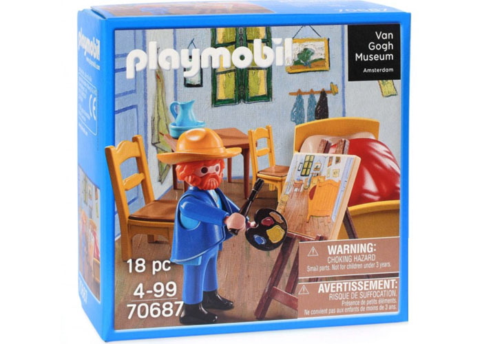 Playmobil 70687 Van Gogh El dormitorio en Arlés playmobil