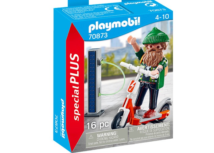 Playmobil 70873 Hipster con e-scooter playmobil