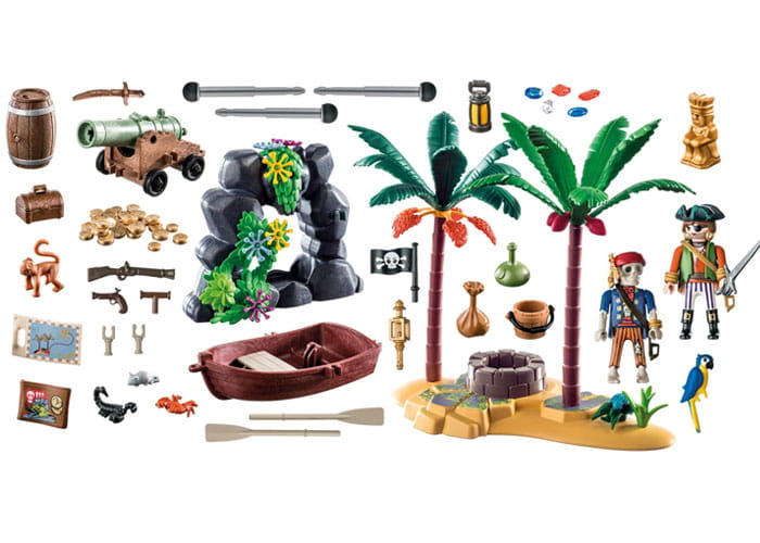 Isla del tesoro pirata playmobil on sale