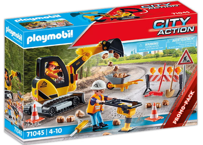 Playmobil 71045 Construcción de Carreteras playmobil