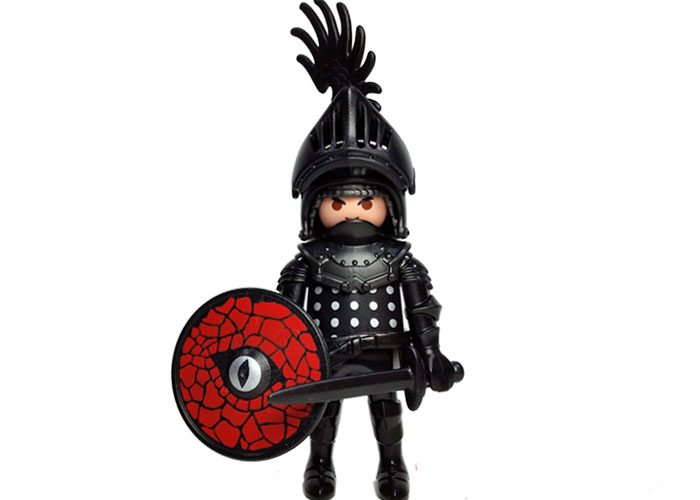 Playmobil Caballero Negro  playmobil