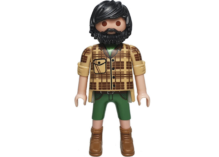 Playmobil Hippie de Conductor caravana playmobil