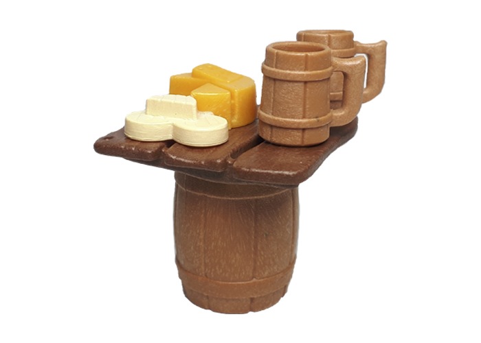 Playmobil Mesa Taberna con queso playmobil