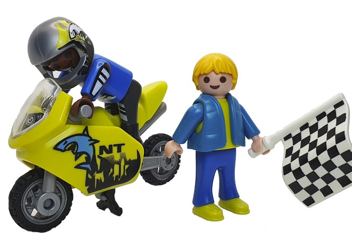 Playmobil Niños con minimoto v2 playmobil