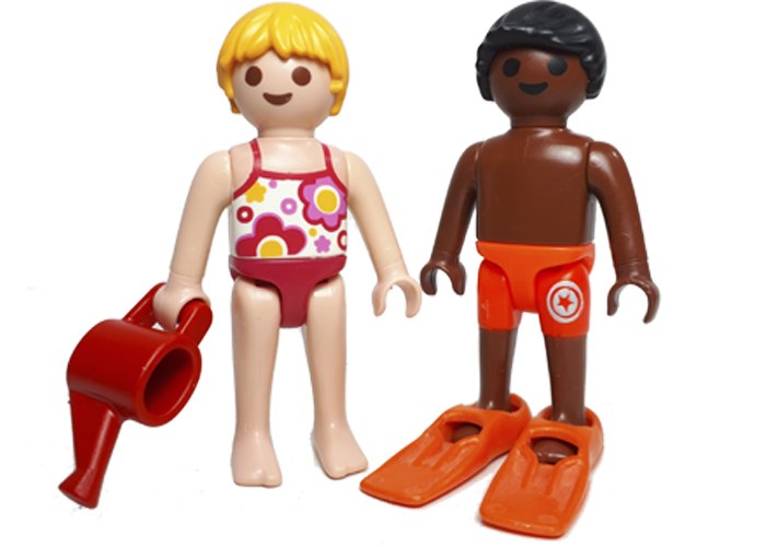 Playmobil Niños en bañador playmobil