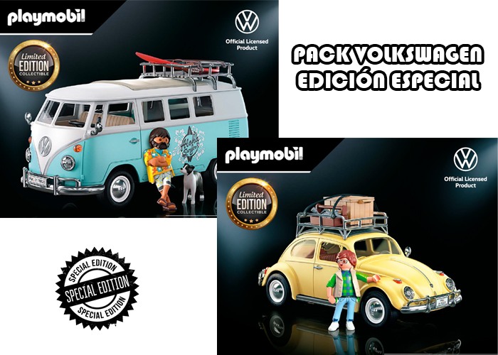 Playmobil Pack VolksWagen Edición Limitada playmobil