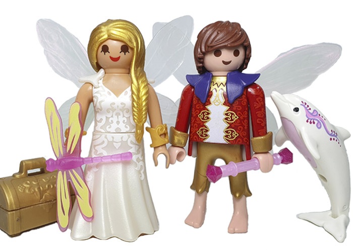 Playmobil Pareja Hado y Hada con Delfín playmobil